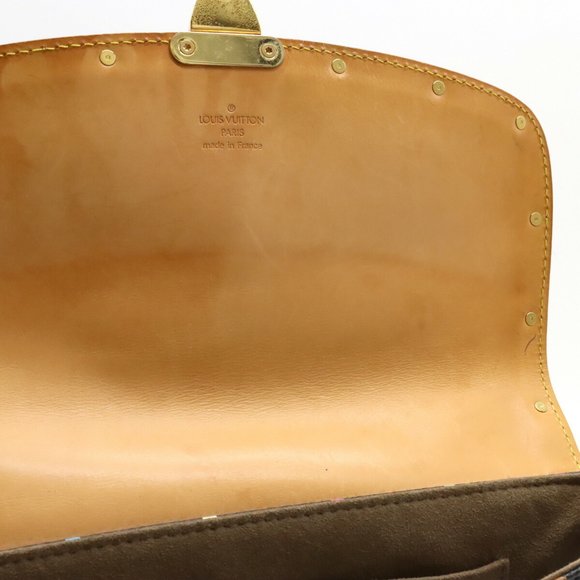 LOUIS VUITTON Monogram Multicolor Sologne Shoulder Bag Noir Black M92639 - Picture 6 of 8